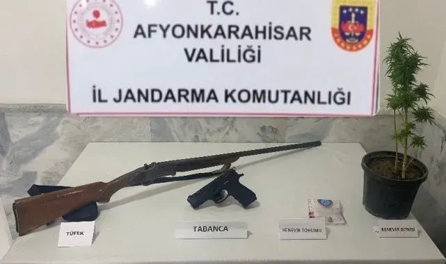 Sülün'deki uyuşturucu operasyonunda kenevir bitkisi ve tohumları ele geçirildi