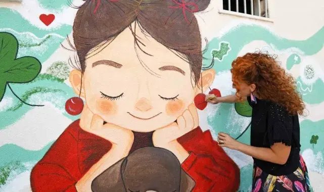 Osmangazi'nin duvarlarında sanat var
