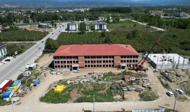 İnşaatı hızla devam ediyor