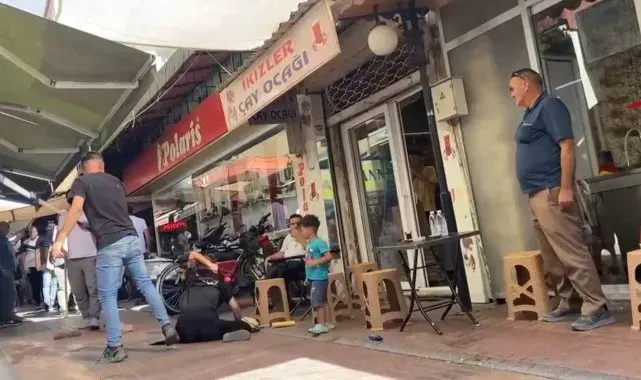 Eşini sokak ortasında öldüresiye döven şahıs tutuklandı