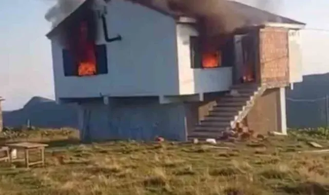 Trabzon'un Haçovit Yaylası'nda yangın: 3 ölü