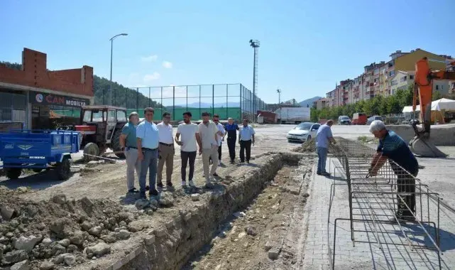 Türkeli'de doğalgaz dolum tesisi çalışmaları başladı