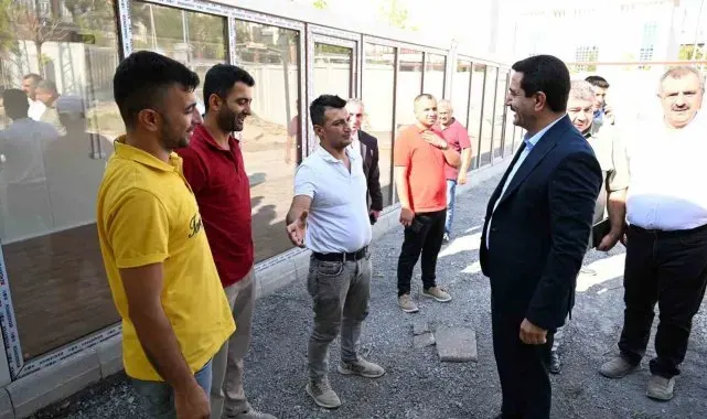 Battalgazi Belediyesi'nden Millet Bahçesi esnafına destek