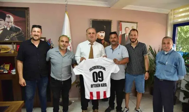 Başkan Kaya'dan Yazıderespor'a destek sözü