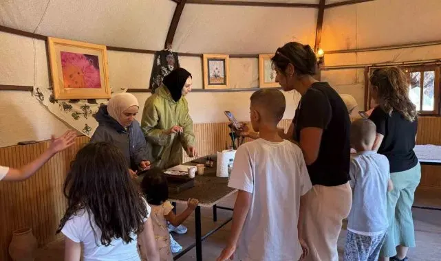 Anneler stres attı, çocuklar doyasıya eğlendi