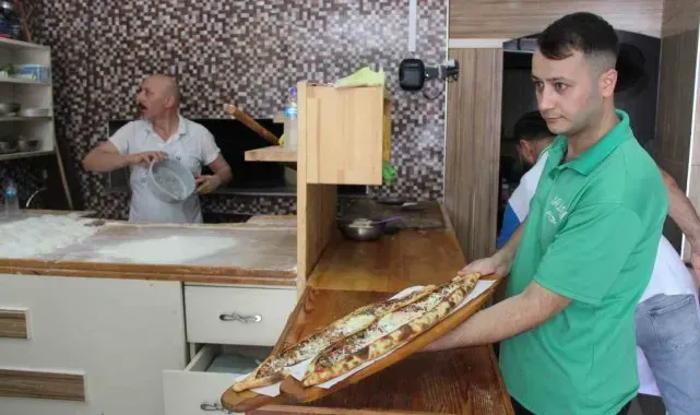 Terme pidesinin lezzeti hamurunda