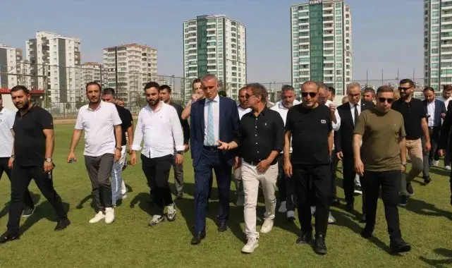 TFF Başkanı Hacıosmanoğlu, Amedspor tesislerini ziyaret etti