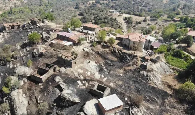 Alevlerle mücadele eden vatandaş Koca: "Evlerimizi zor kurtardık"