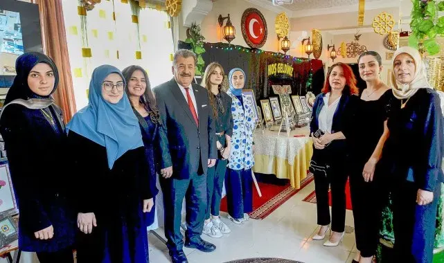 Stajda 'Erzurumevi' maketi yaptılar