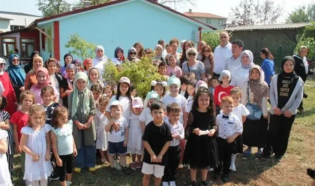 Çocuklara organik ve iyi tarım uygulamaları öğretildi