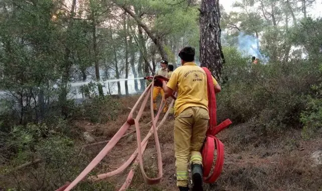 Muğla alevlere teslim oldu, Çine-Yatağan arası çift yönlü olarak trafiğe kapatıldı