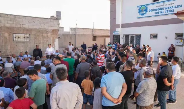 Öğümsöğüt sakinlerinden Yılmaz'a yoğun ilgi