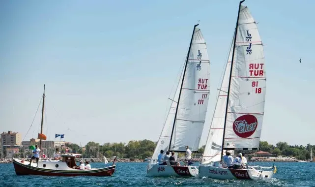 J70 Match Race sınıfında yelkenlilerin maçı sona erdi