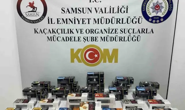 7 bin 800 dolu makaron ele geçirildi: 1 gözaltı