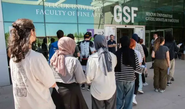 Selçuk Üniversitesi GSF'de Özel Yetenek Sınavları yapıldı