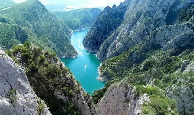Şahinkaya Kanyonu'na 75 bin ziyaret