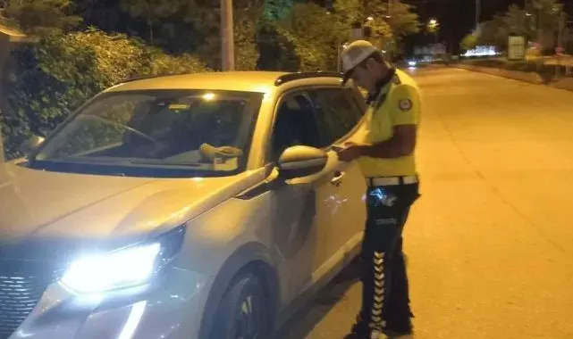 139 araç sürücüsüne 223 bin 540 TL trafik cezası uygulandı
