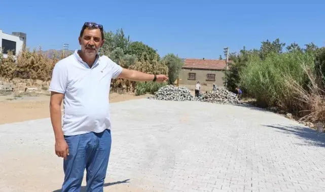 Nazilli Belediyesi yol yapım çalışmalarına devam ediyor