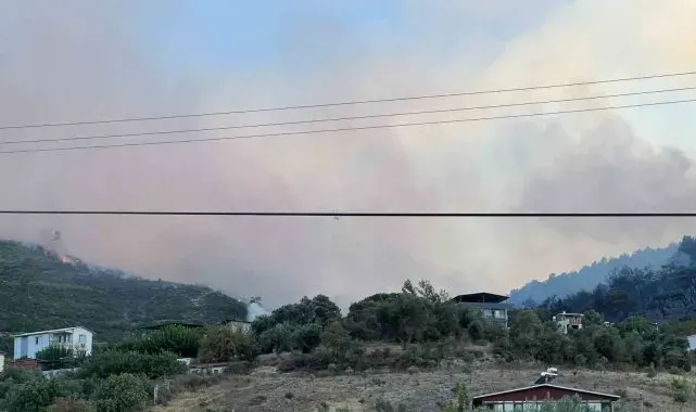 Manisa'daki orman yangını kontrol altına alındı