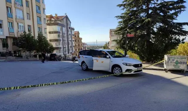 Ankara'da güpegündüz araç kurşunlandı