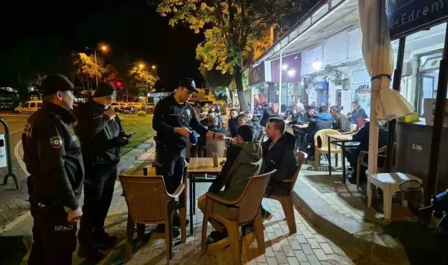 Balıkesir emniyetinden geniş çaplı denetim