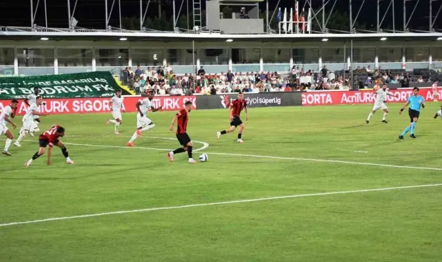 Trendyol Süper Lig: Bodrum FK: 0 - Gaziantep FK: 1