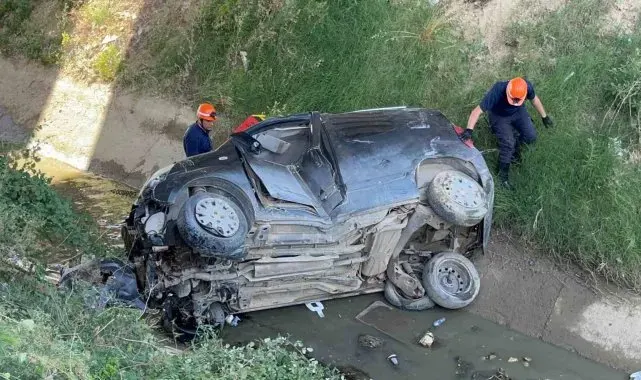 Bolu'da araç köprüden uçtu: 1 ölü, 1 yaralı