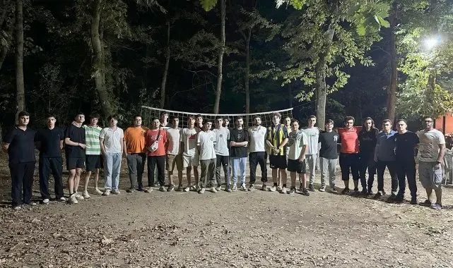 Gençler kampta buluştu