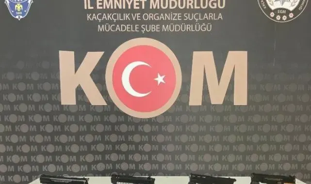Kırıkkale'de 4 ruhsatsız tabanca ele geçirildi: 1 gözaltı