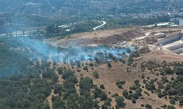 Bilecik'te ormanlık alanda başlayan yangın kontrol altına alındı