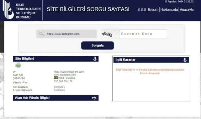 Ulaştırma ve Altyapı Bakanı Uraloğlu: "Saat 21.30'da Instagram'a erişim engelini kaldıracağız"