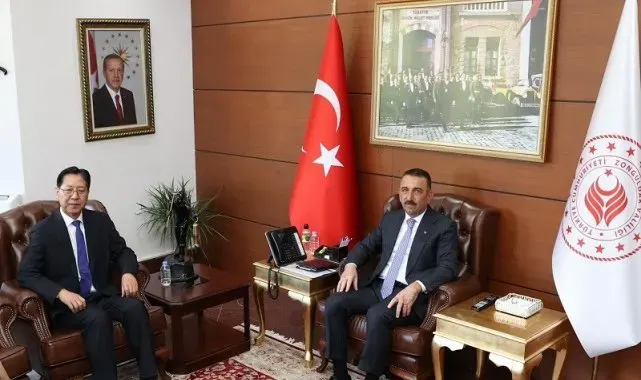 Çin Büyükelçisi Liu Shaobin, Zonguldak'ta