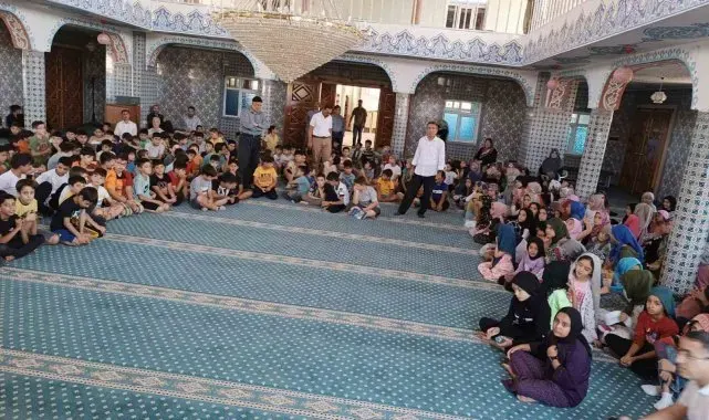 Elazığ'da Kur'an kursu öğrencilerine bağımlılıkla mücadele eğitimi
