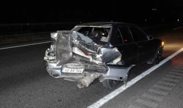 Yozgat'ta trafik kazası: 4 yaralı