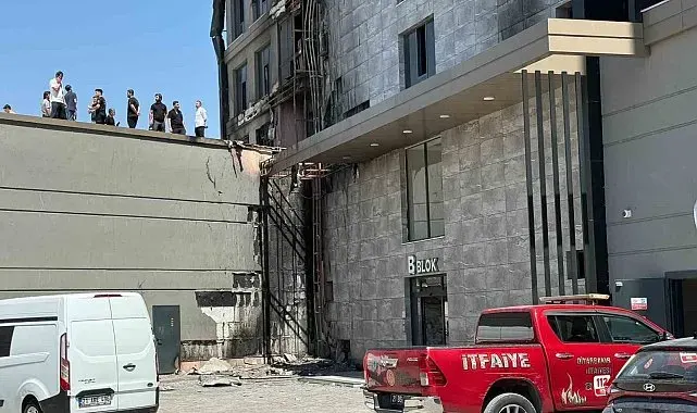 Yangın söndürme sistemi facianın önüne geçmiş