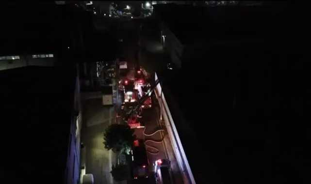 Bursa'da tekstil fabrikasında korkutan yangın