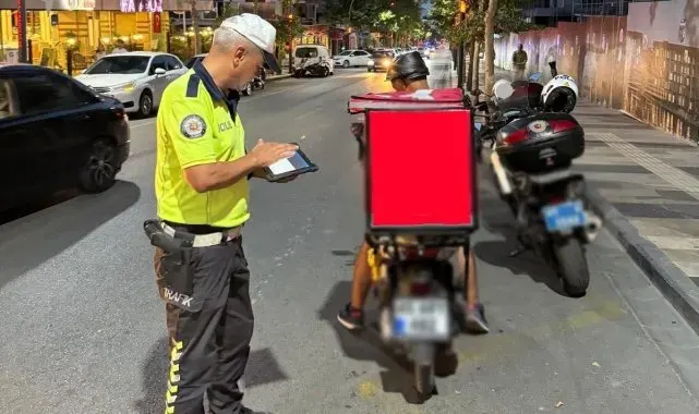 Motosiklet sürücülerine sıkı denetim