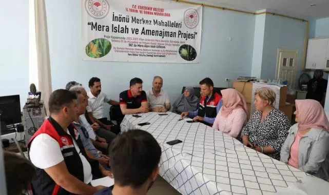 İl Müdürü Gümüş, İnönü'de kadın çiftçilerle buluştu
