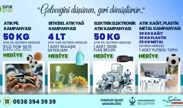 Kahramankazan'ın doğa dostu merkezi