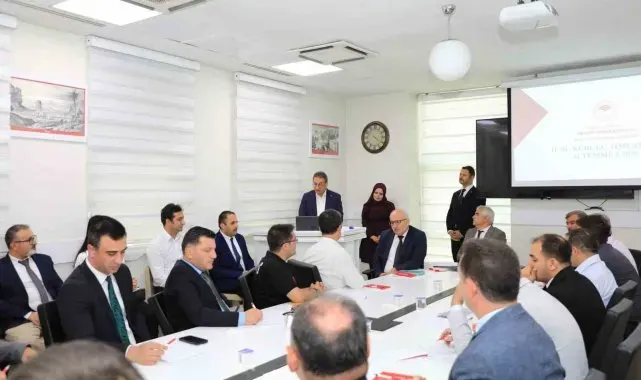 Bitlis'te su kurulu toplantısı yapıldı