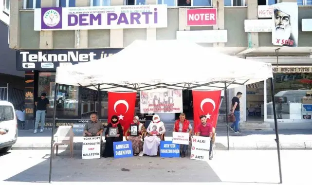 Muşlu annelerin evlat nöbeti kararlılıkla devam ediyor
