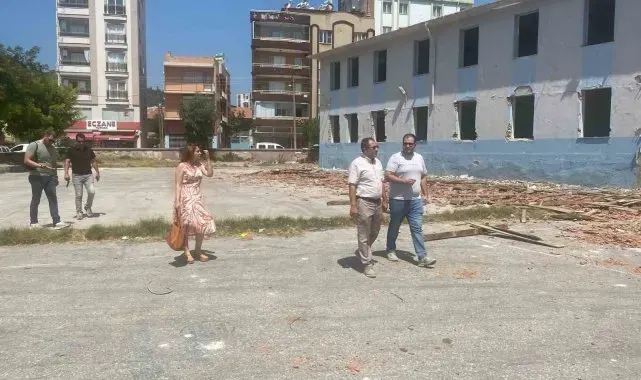 Söke'de Çeltikçi Ortaokulu'nun yerine yapılacak binaların ihalesi Eylül ayında yapılacak