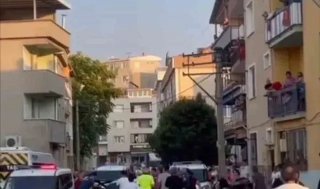 Komşuların meydan muharebesi kamerada
