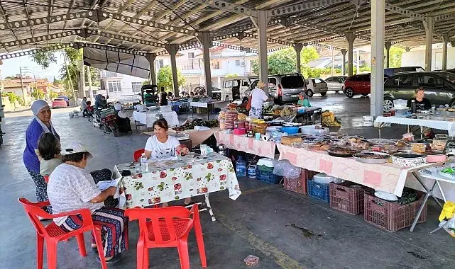 Köyceğiz Kadın Üretici Pazarı aile bütçesine katkı sağlıyor