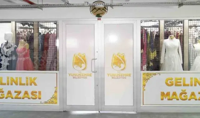 Gelinlik mağazası hizmete başladı