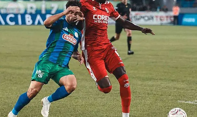 Trendyol Süper Lig: Çaykur Rizespor: 0 - Samsunspor: 1