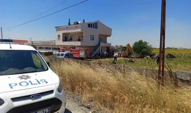 Tekirdağ'da çiftlikte yangın