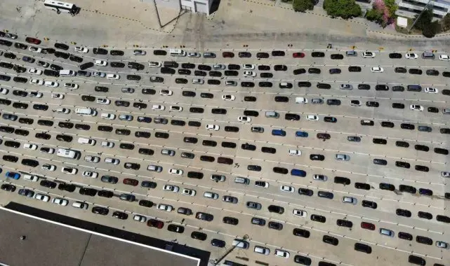 Kapıkule'de tarihi rekor