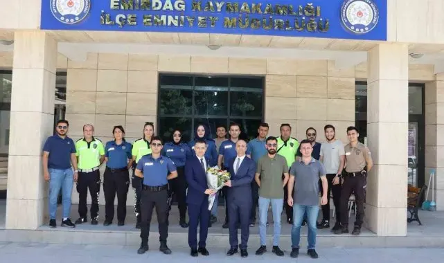 Kaymakam Bilici, birlikte görev yaptığı kamu çalışanlarına veda etti