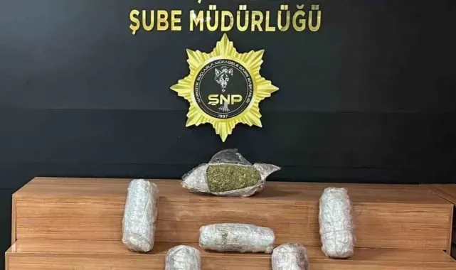 Şanlıurfa'da 18 kilogram skunk ele geçirildi: 2 gözaltı